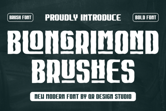 Blongrimond Brushes Font for Bold Branding