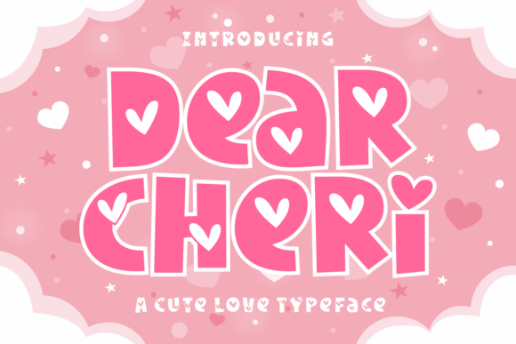 Dear Cheri: A Romantic Typeface for Editorial Design