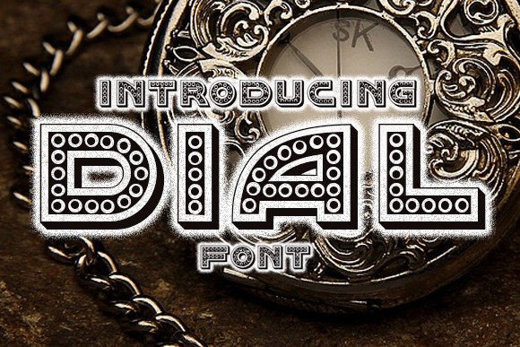 Dial Typeface for Editorial Design
