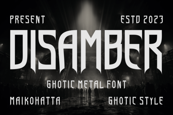 Disamber: A Modern Blackletter Typeface for Editors