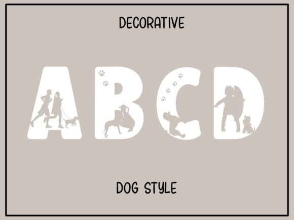 Dog Style Font for Playful Branding