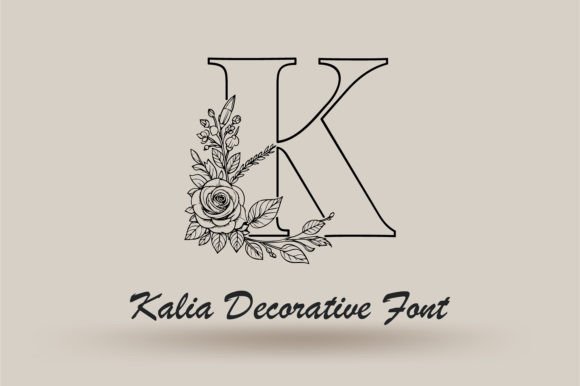 Kalia Monogram: A Delicate Typeface for Editors