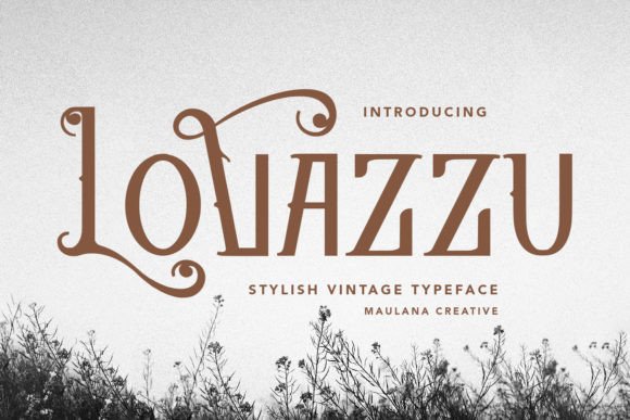 Lovazzu Font Download: A Vintage Display Guide