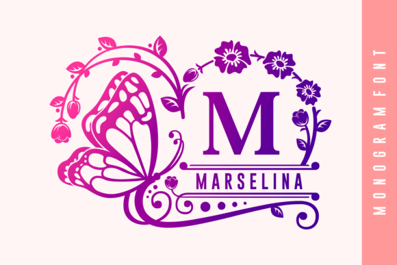 Marselina: A Decorative Font for Visual Storytelling