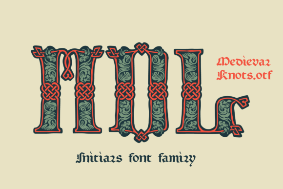 Medieval Knots: A Blackletter Typeface for Editorial Design