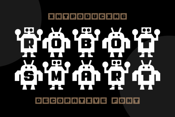 Robot Smart: A Futuristic Decorative Font for Digital Campaigns