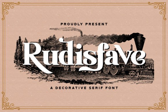 Rudisfave: A Stylish Serif Font for Modern Branding