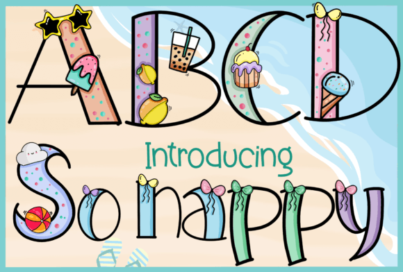 So Happy Typeface: Elevate Your Campaign Visuals
