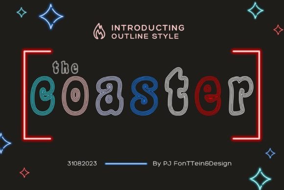 The Coaster Font: Elevate Your Craft Designs