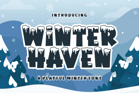 Winter Haven Font: A Cozy Typeface for Editorial Design